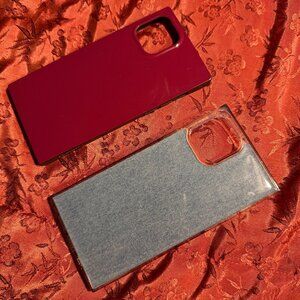 Two FLAUNT cases for iPhone 12 Pro- like new!